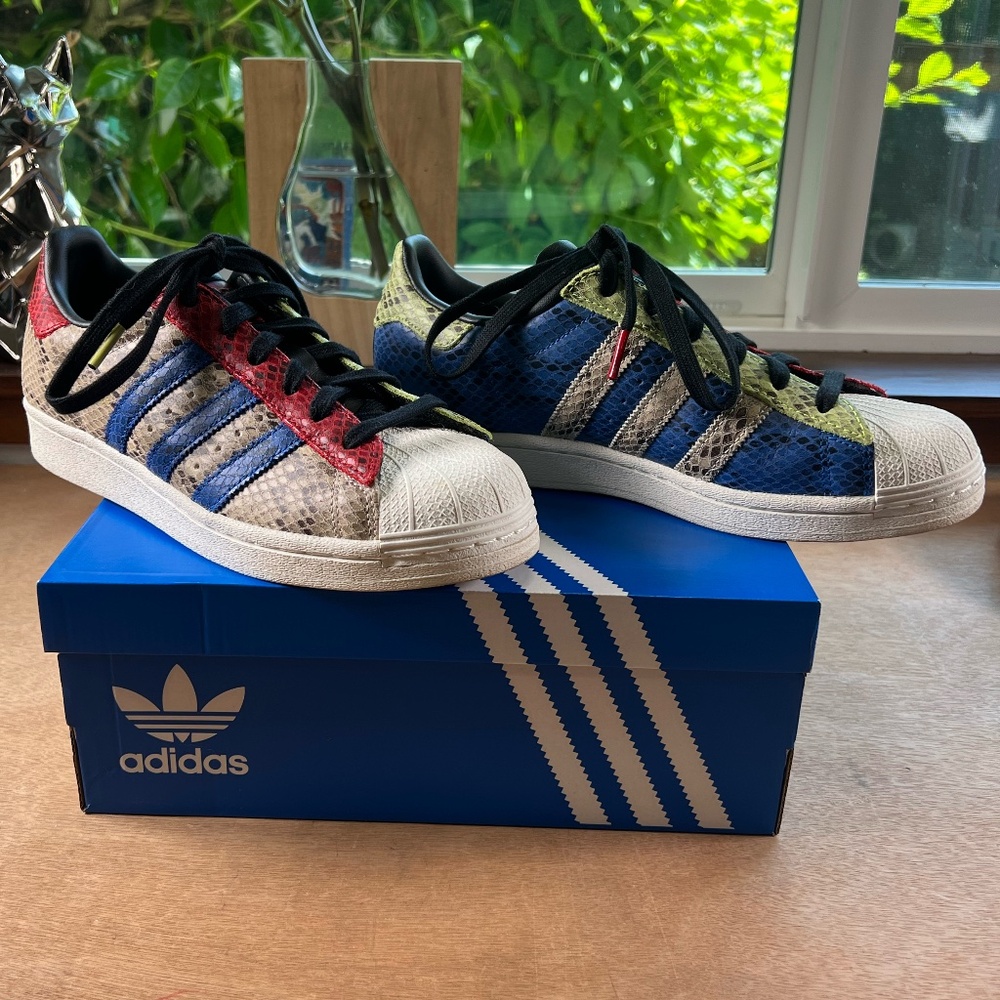 Adidas Superstar multicolor snake print Wns 7.5